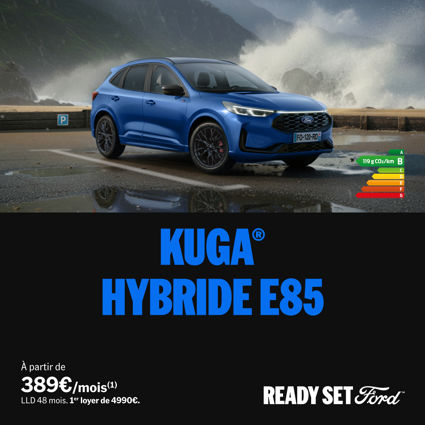 Ford Kuga hybride E85